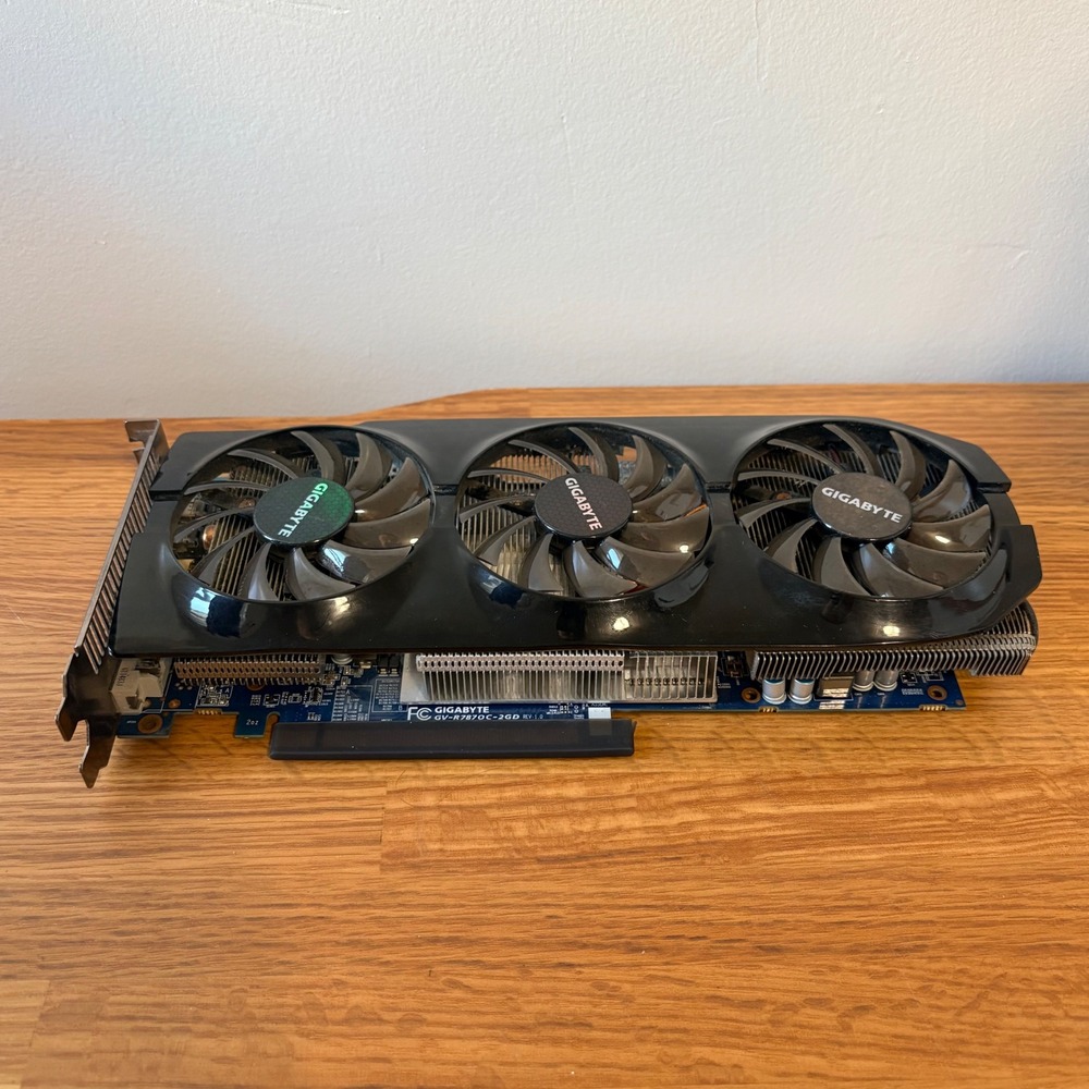 Gigabyte Graphics Card GV-R787OC-2GD AMD Radeon HD 7870 2GB GDDR5 Tested Works